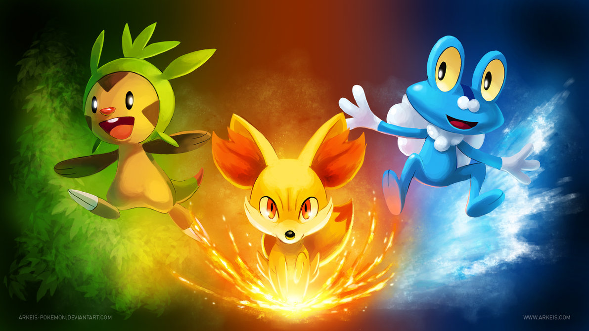 Starter xy pokemon 2ds