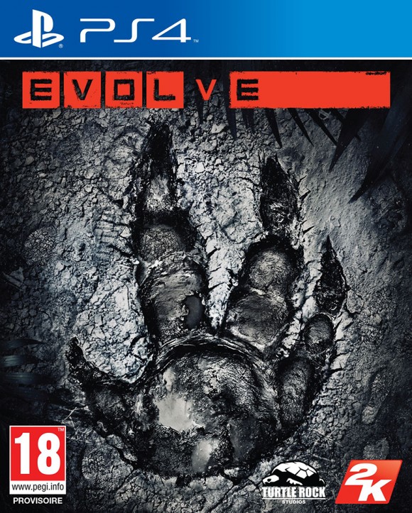 2K EVOLVE Packaging PlayStation4