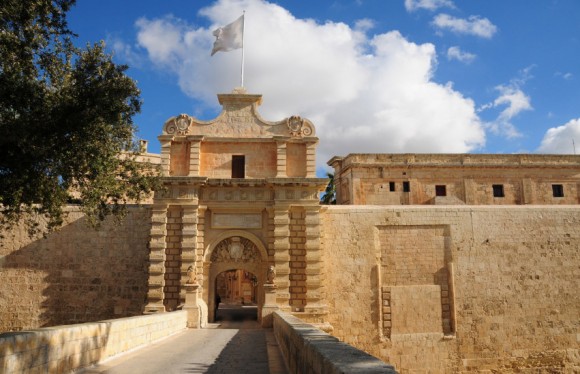 Malta-Mdina-Port-de-la-Ville