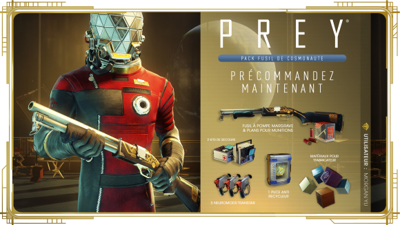 Prey_PreOrder_Pack Fusil De Cosmonaute