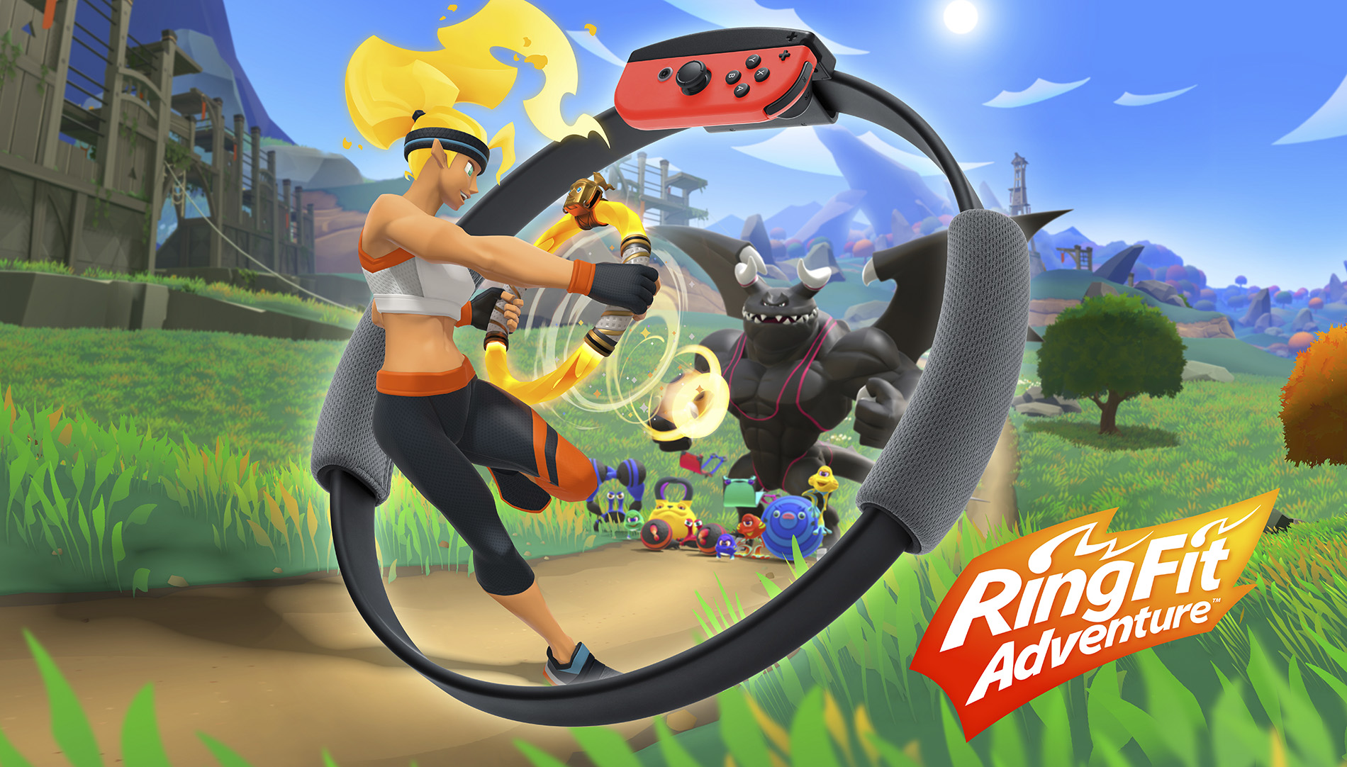 Cadeaux. Gagnez votre jeu Ring-Fit Adventure sur Nintendo Switch