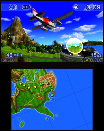 pilotwings,resort,3D,3DS,ds,nintendo