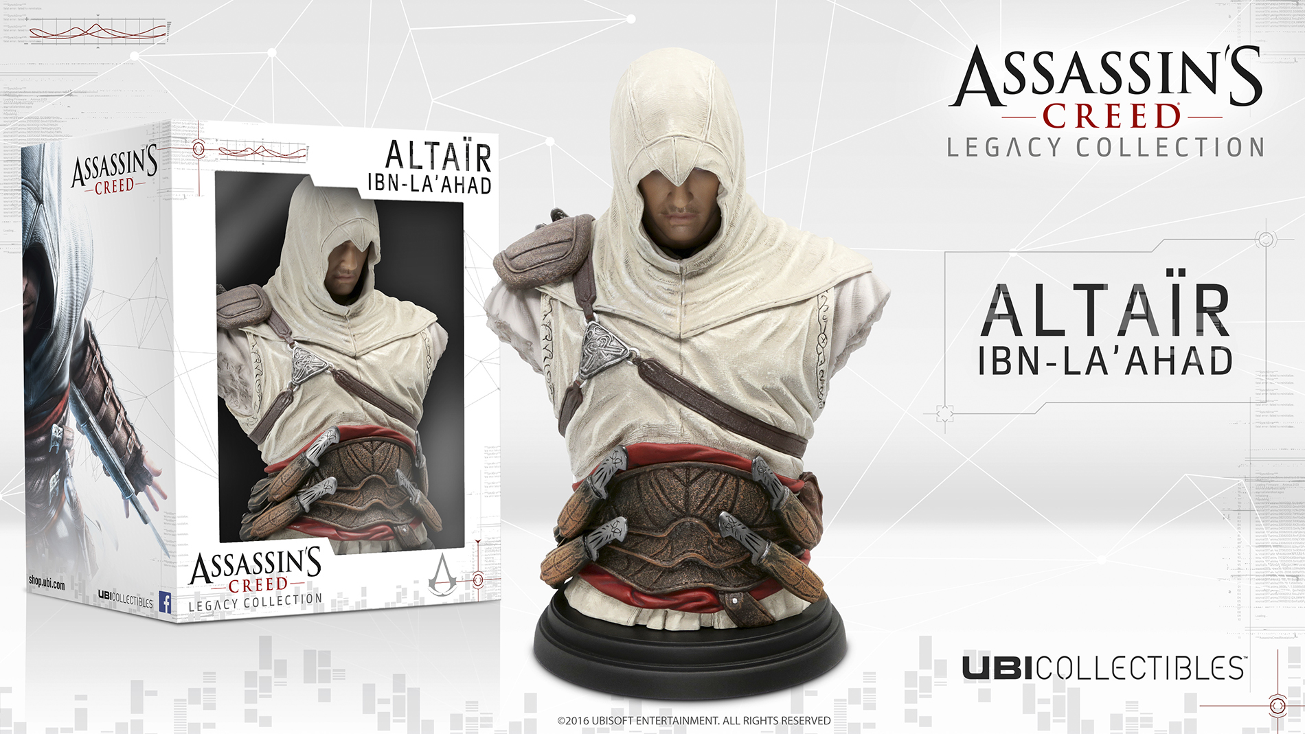 Assassin's Creed 1 Limited Edition (Xbox 360) Avec Statue Figurine Altaïr – Très Bon état