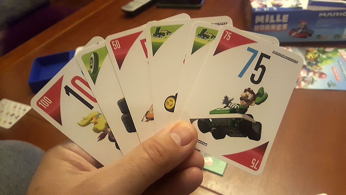 Jouez au Mille Bornes avec Mario Kart