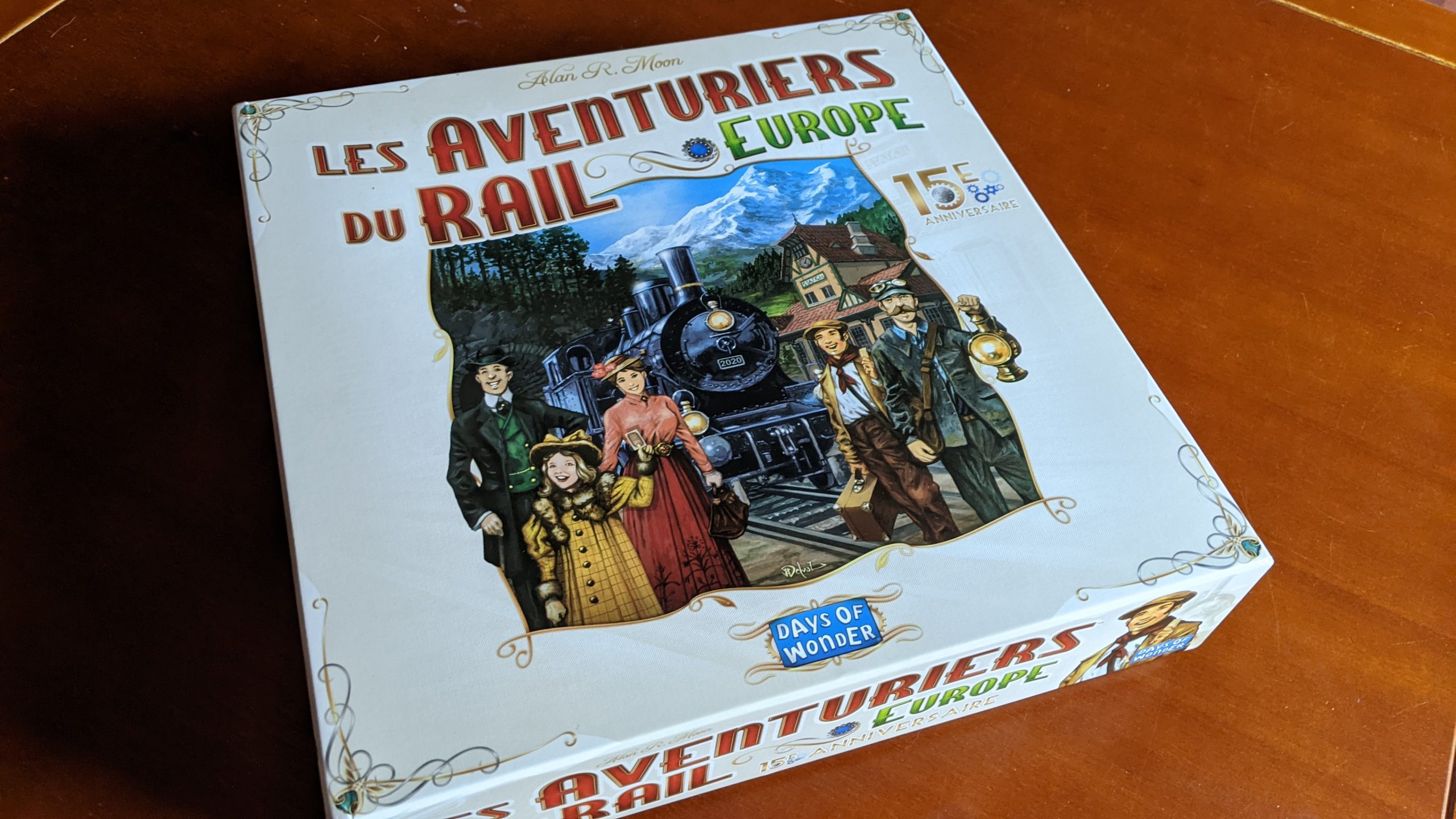 Les aventuriers du rail Europe, jeu de société