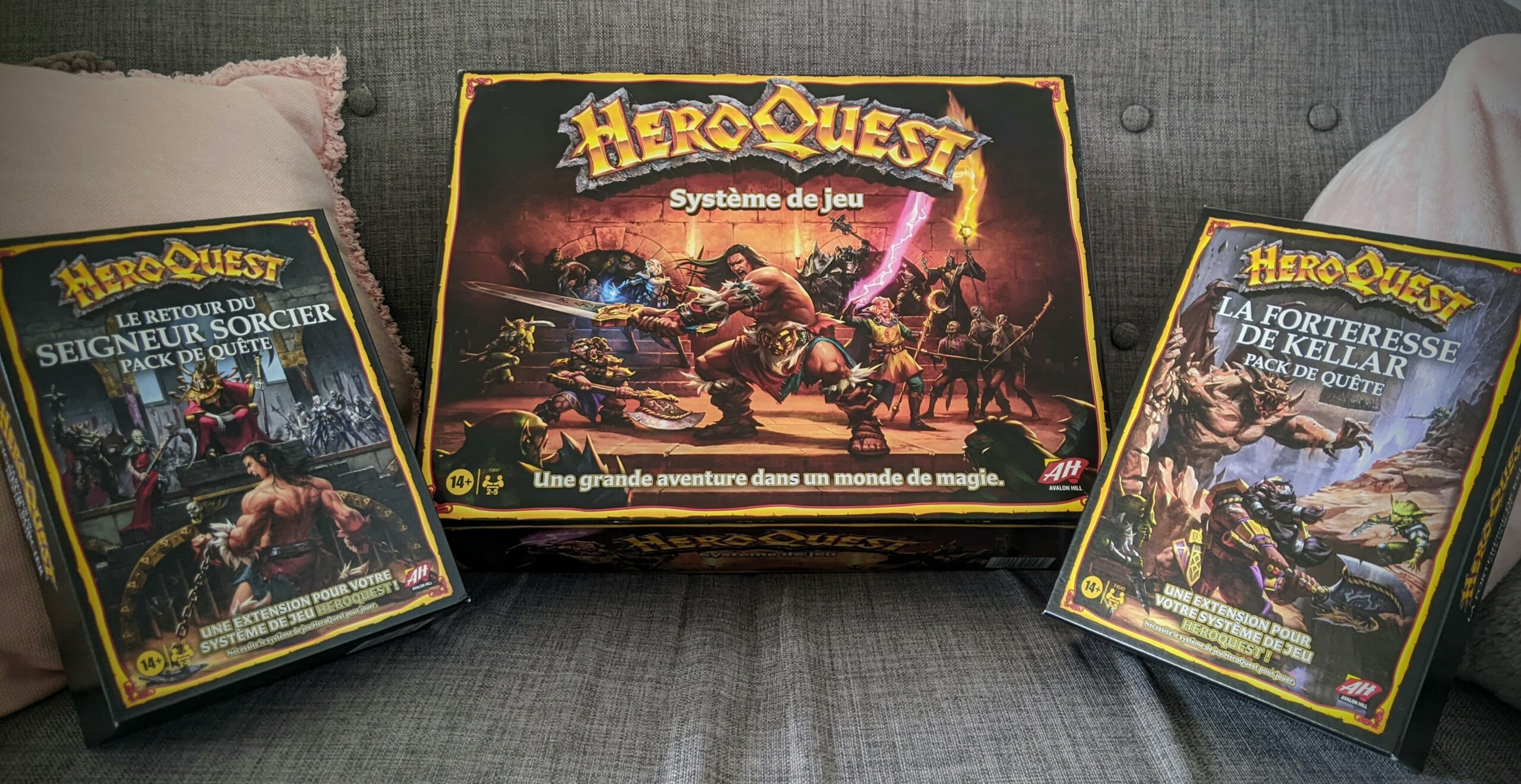 HEROQUEST - Extension: La Forteresse de kellar (FR)