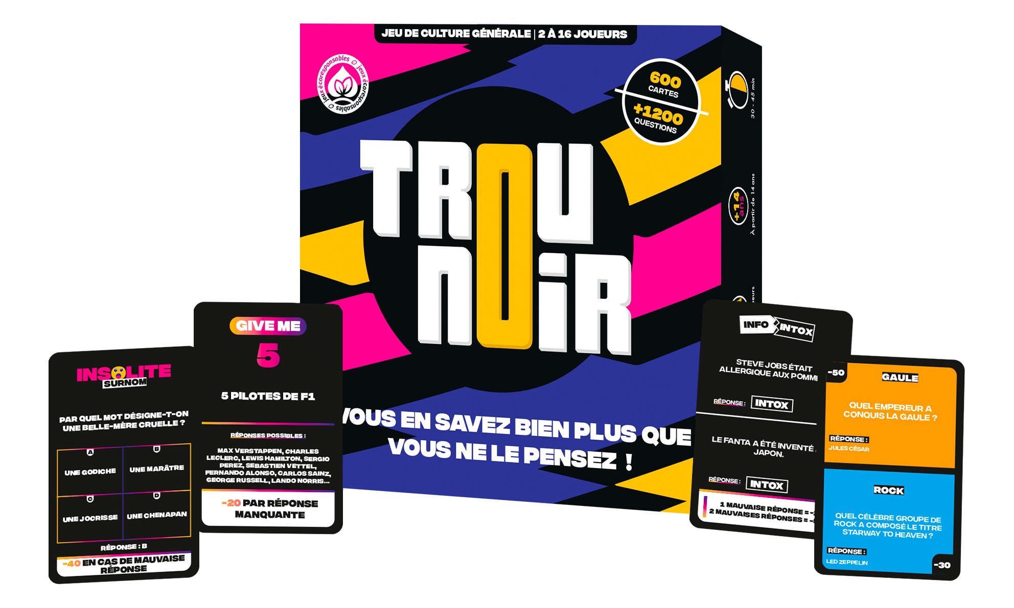 TROU NOIR - Test Quiz - Insert Coin